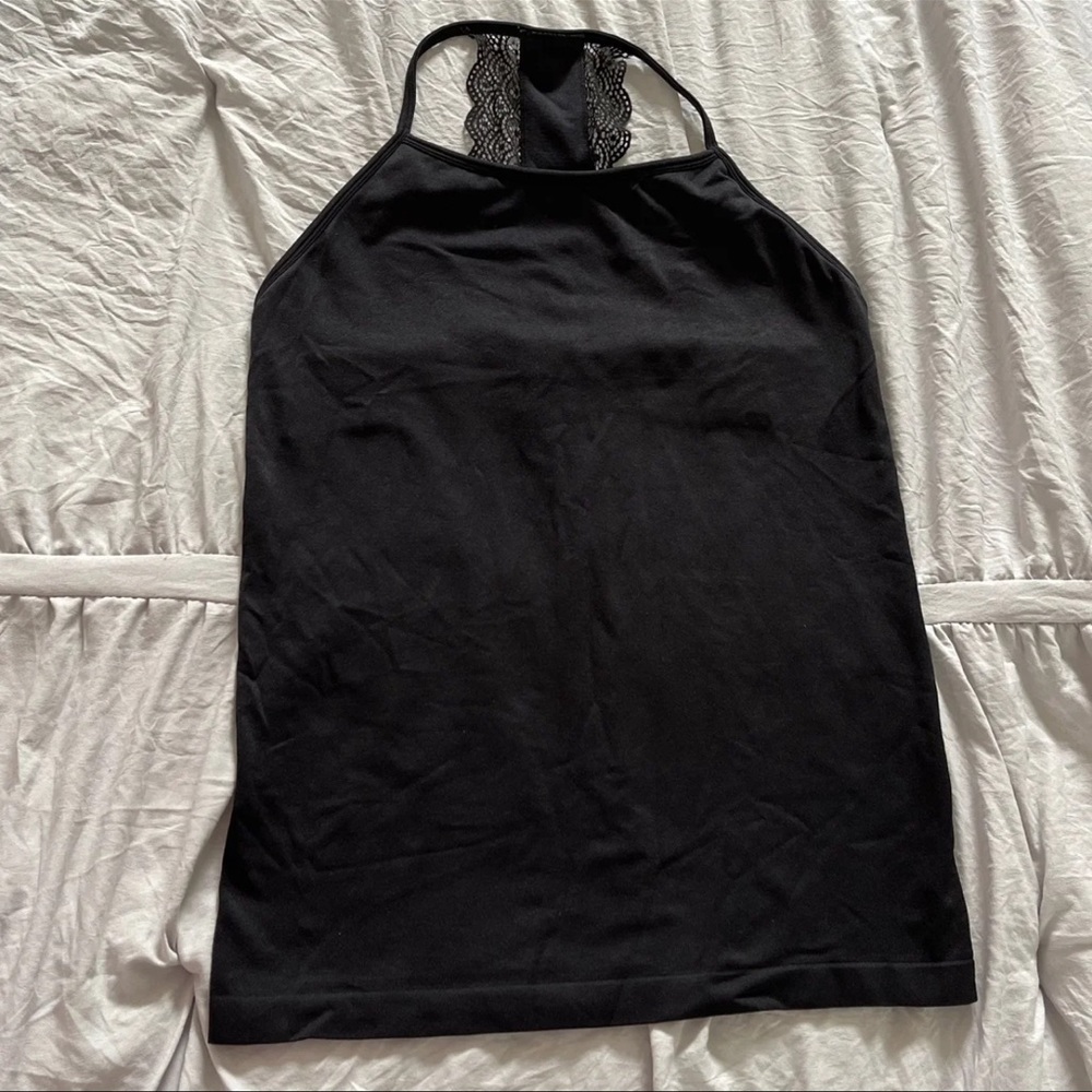 Fabletics Tank with Lace Detail